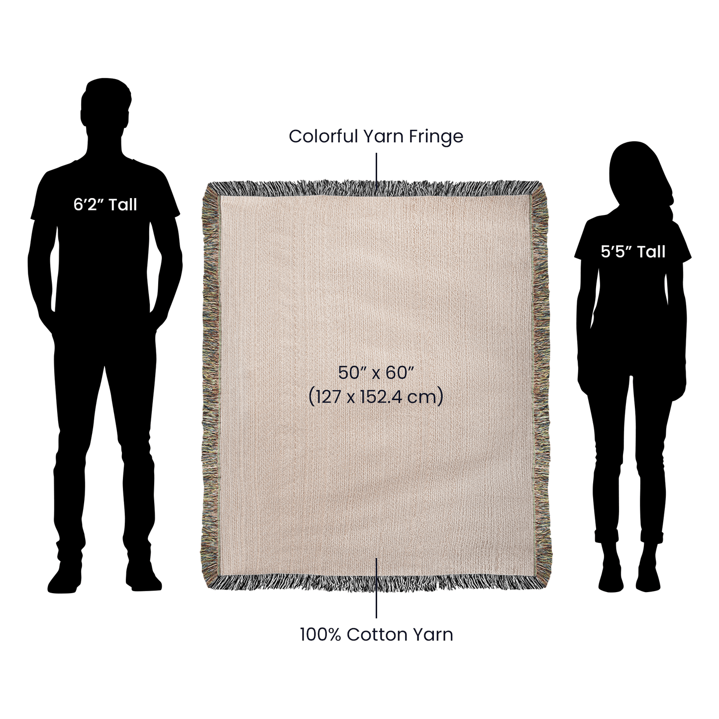 Til Death Do Us Part-Ghost | Personalized Woven Blanket
