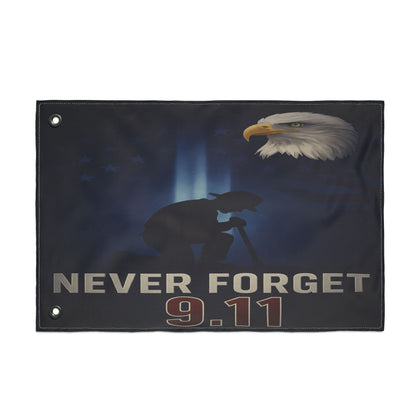 9/11 Tribute Flag Collection Firefighter Double-Sided Flag, Memorial Day Decoration, Veteran's Tribute, Home or Office Display, 9/11 Remembrance, USA Flag
