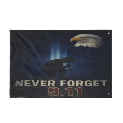 9/11 Tribute Flag Collection Firefighter Double-Sided Flag, Memorial Day Decoration, Veteran's Tribute, Home or Office Display, 9/11 Remembrance, USA Flag