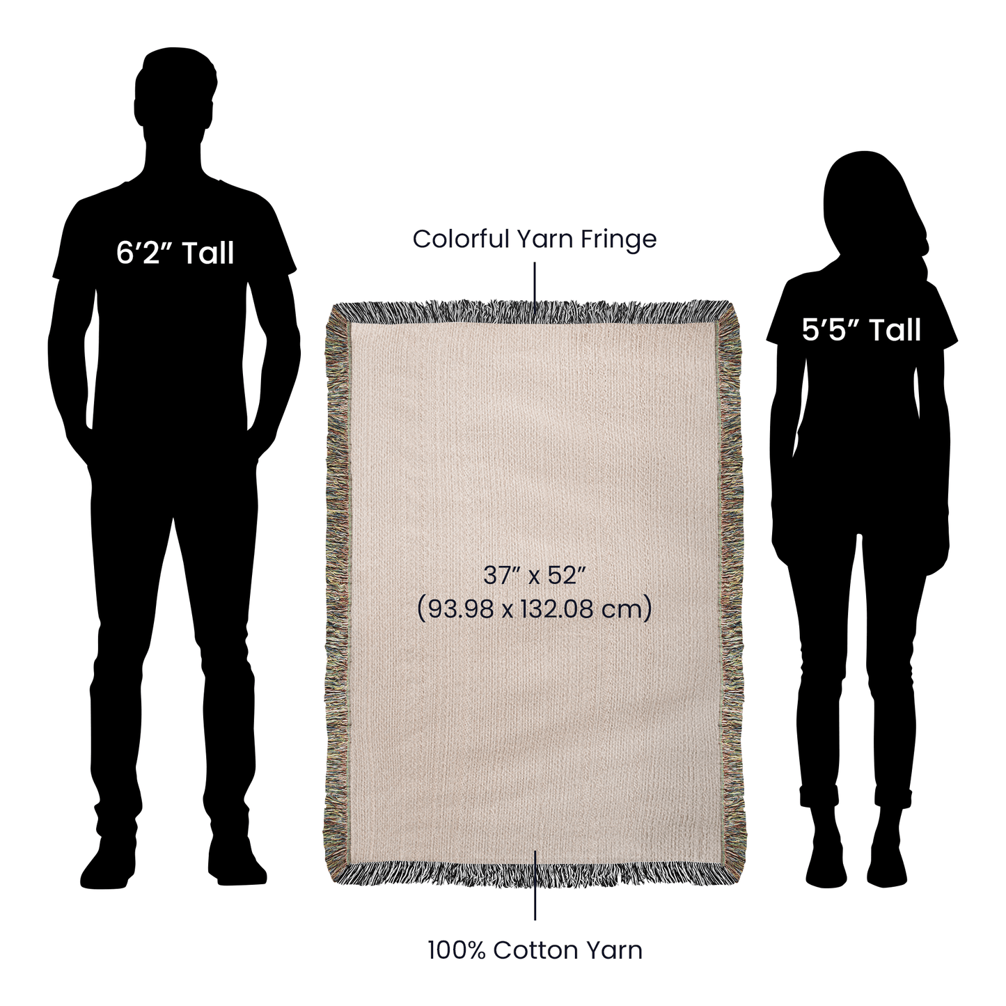 Til Death Do Us Part-Ghost | Personalized Woven Blanket