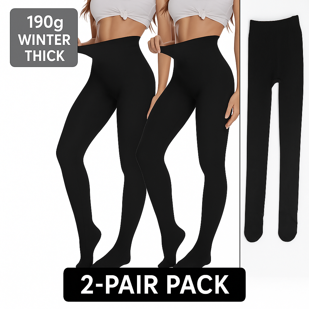 WinterSlim™ Shaping Thermal Tights (2-Pair Pack)