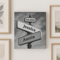 Personalized Vintage Street Sign Names