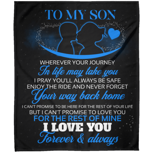 To My Son | FLM Arctic Fleece Blanket