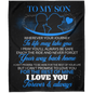 To My Son | FLM Arctic Fleece Blanket
