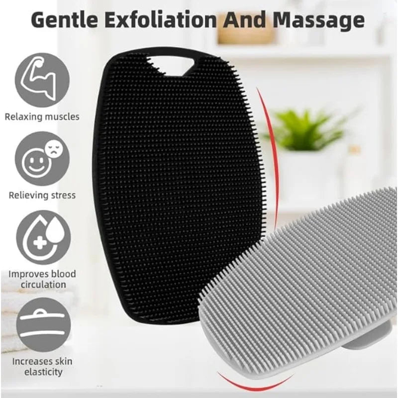 1pc Soft Silicone Exfoliating Brush Cleanser