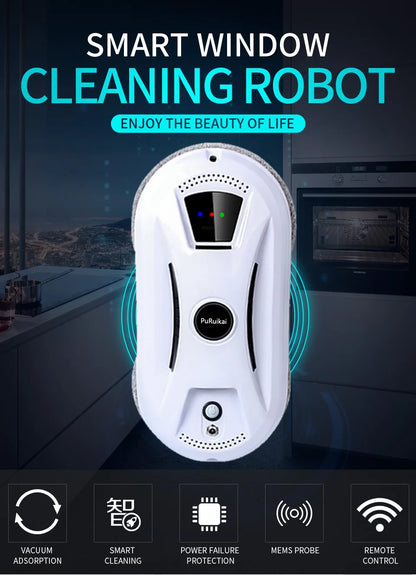 Ultra thin Robot vacuum cleaner window cleaning robot