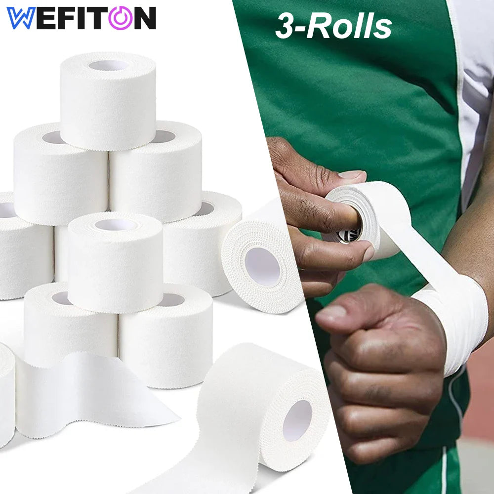 3-Rolls Foam Sport Underwrap Athletic Foam Tape