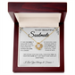 To My Beautiful Soulmate Love Knot Necklace Gift: Anniversary Gift For Her, Wife & Girlfriend