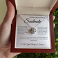 To My Beautiful Soulmate Love Knot Necklace Gift: Anniversary Gift For Her, Wife & Girlfriend
