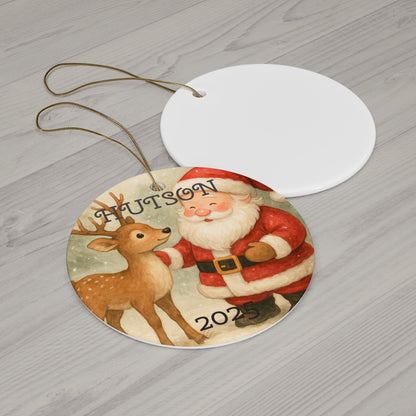 Ceramic Ornament, 4 Shapes