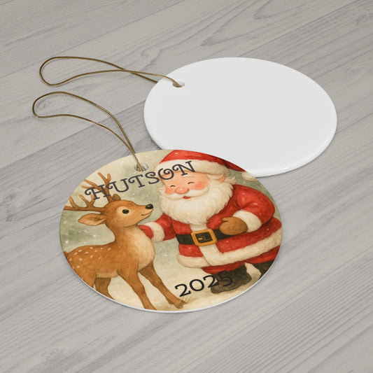 Ceramic Ornament, 4 Shapes