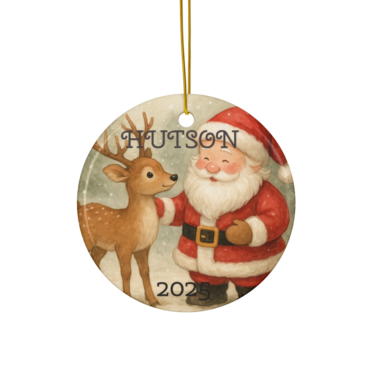 Ceramic Ornament, 4 Shapes