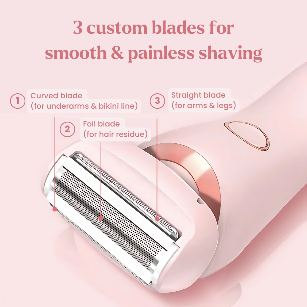 Shear Gleam Shaver Your shortcut to silky perfection.