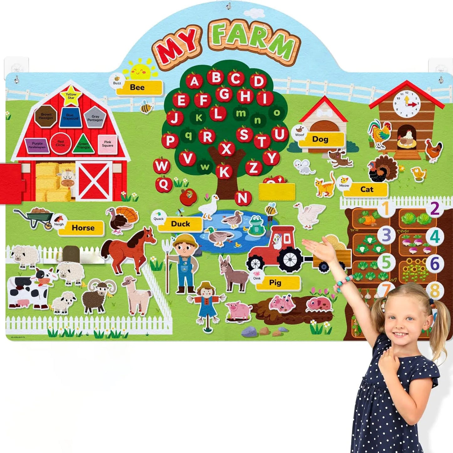 Farm Friends Felt Story Kit